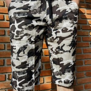 Bermudas comprimento fria camuflagem cor