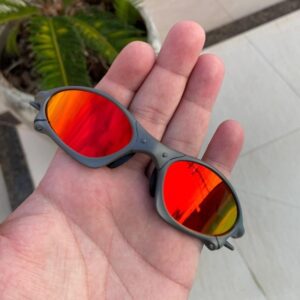 Óculos de sol polarizados, estilo vintage, para homens